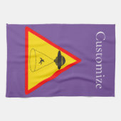 Alien Abduction UFO Thunder_Cove Theedoek (Horizontaal)