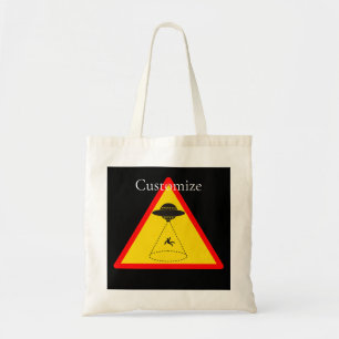 Alien Abduction UFO Thunder_Cove Tote Bag