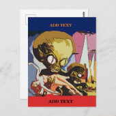 Alien Abductors bewerken tekst, kaart (Voorkant / Achterkant)