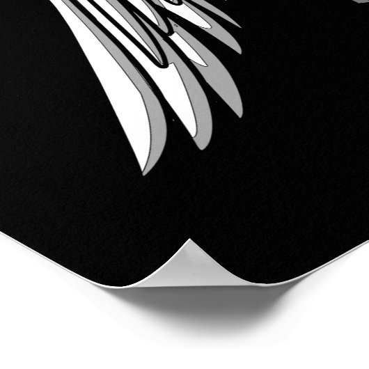 Alien Anunnaki God Ancient Sumerian King Poster (Hoek)