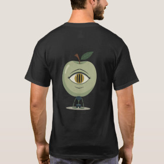 Alien Apple – Weird Cute Fruit Character Art T-shirt