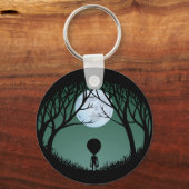 Alien Art-Sleutelhanger - Buitenaardse geschenken  Sleutelhanger (Voorkant)