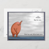 Alien au revoir - Carte postale (Devant / Derrière)