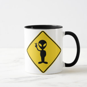 Alien Avertissement Mug