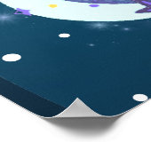 Alien Baby shower Welkom Poster (Hoek)