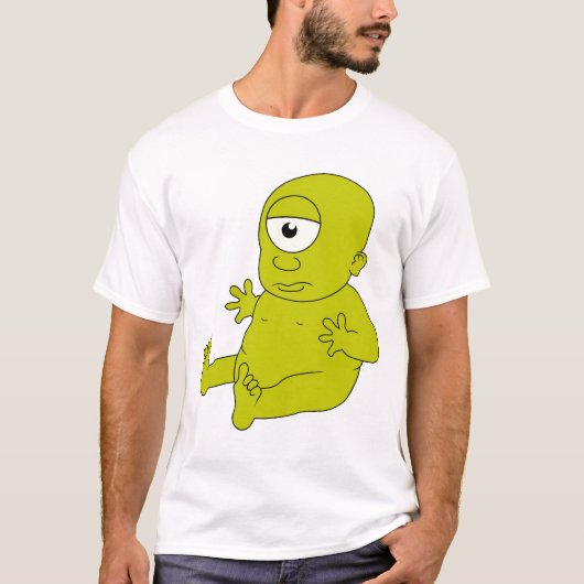 Alien baby t-shirt (Voorkant)