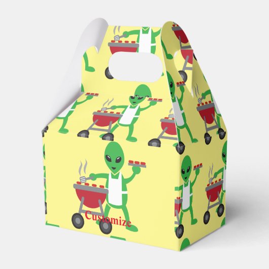 Alien Barbecue Cookout Thunder_Cove Bedankdoosjes (Voorkant Zijde)