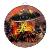Alien BB-Q-dartboard Dartbord (Voorkant)