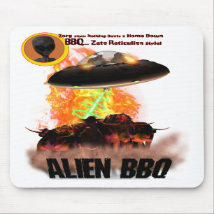 Alien BB-Q Mousepad Muismat