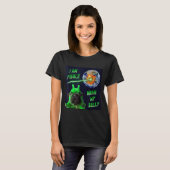 Alien Bble Funny Brainrot Dog Meme Space I Am Bble T-shirt (Voorkant volledig)