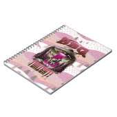 Alien BBQ Koe ontvoering grap Notitieboek (Linkerzijde)