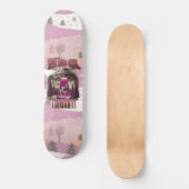 Alien BBQ Koe ontvoering grap Skateboard (Voorkant)