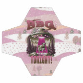 Alien BBQ Koe ontvoering grap Voetbal (Enkel)