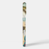 Alien Beach Selfie Retro Art Case-Mate iPhone Case (Achterkant / Rechts)