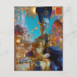 Alien Beauty - Ranshone Briefkaart