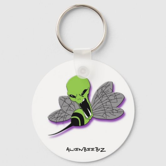 Alien Bee Sleutelhanger #1 (Voorkant)