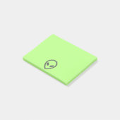 Alien Believe Custom Post-it® Notes (Schuin)