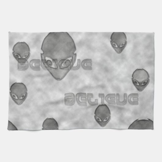 Alien Believe Theedoek (Horizontaal)