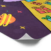 Alien Birthday Poster (Hoek)