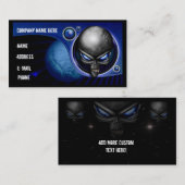 Alien Blue Visitekaartje (Voorkant / Achterkant)