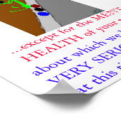 Alien Bowling Alley van kunstenaar Wendy Bridges Poster (Hoek)