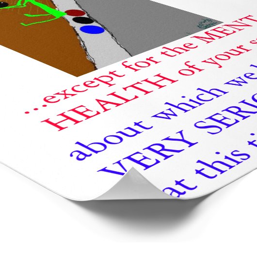 Alien Bowling Alley van kunstenaar Wendy Bridges Poster (Hoek)