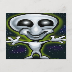 Alien Briefkaart