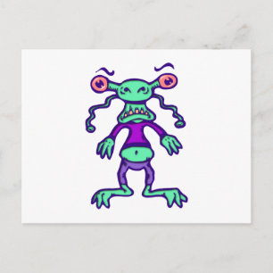 Alien Briefkaart