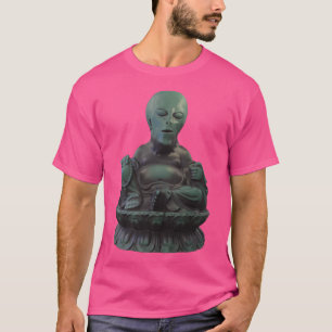 Alien Buddha Ufo T-shirt