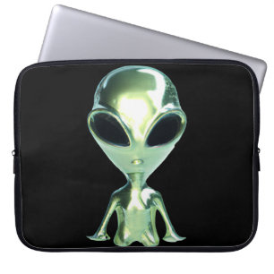 Alien buitenaardse laptop sleeve