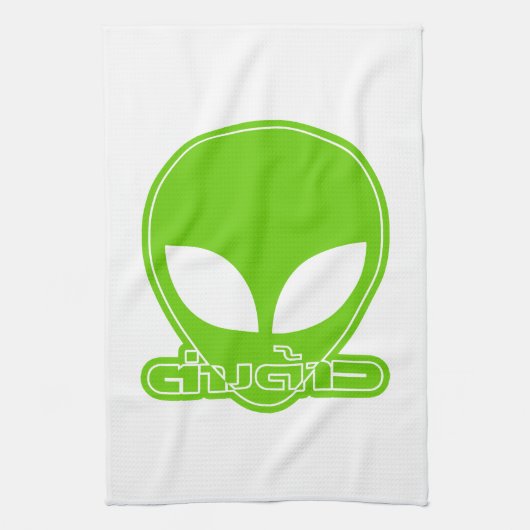 Alien [buitenlander] Tang Dao☐ Thai Language Scrip Theedoek (Verticaal)