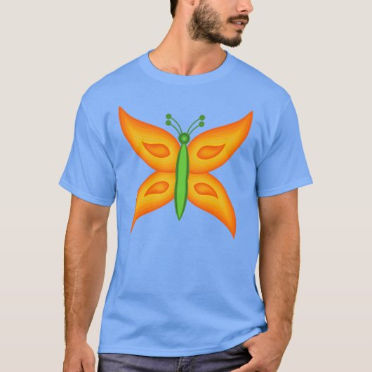 Alien Butterfly Basic T-shirt (Voorkant)
