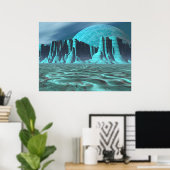 Alien Canyonlands Poster (Thuiskantoor)