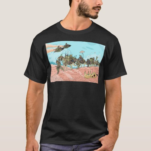 Alien Caravan. T-shirt (Voorkant)