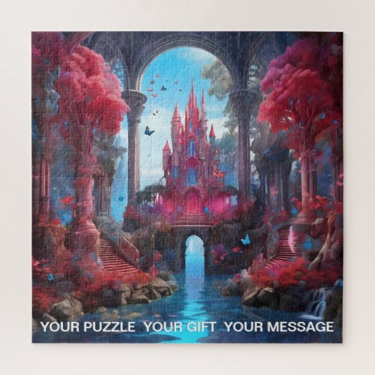 Alien Castle Fantasy World Legpuzzel (Verticaal)