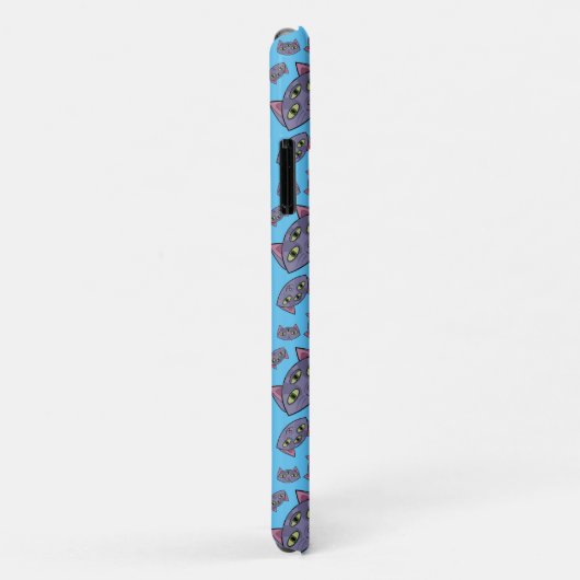 Alien Cat Pattern Case-Mate iPhone Case (Achterkant/rechts)