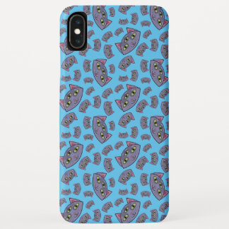 Alien Cat Pattern iPhone XS Max Hoesje