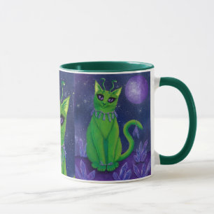 Alien Cat Space Cats Galaxy Astral Art Mok