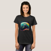 Alien Cat T-shirt (Voorkant volledig)