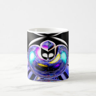 Alien celestial-kattenkunst koffiemok