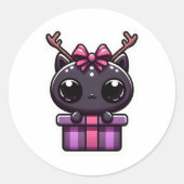Alien Christmas Sticker 3 (Devant)