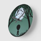Alien Clock E.T. Gift Alien Decor & Keepsakes Ronde Klok (Hoek)