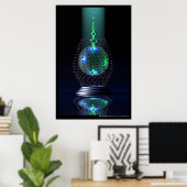 Alien Cocktail Poster (Thuiskantoor)