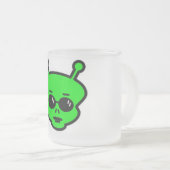 Alien Coffee-Mok Matglas Koffiemok (Voorkant rechts)