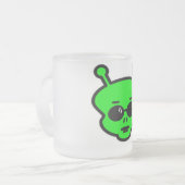 Alien Coffee-Mok Matglas Koffiemok (Voorkant links)