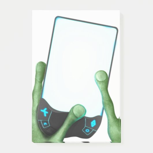 Alien Contact Post-it® Notes (Voorkant)