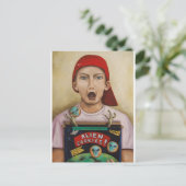 Alien Cookies Briefkaart (Staand voorkant)