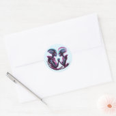 Alien Couple Stickers (Envelop)