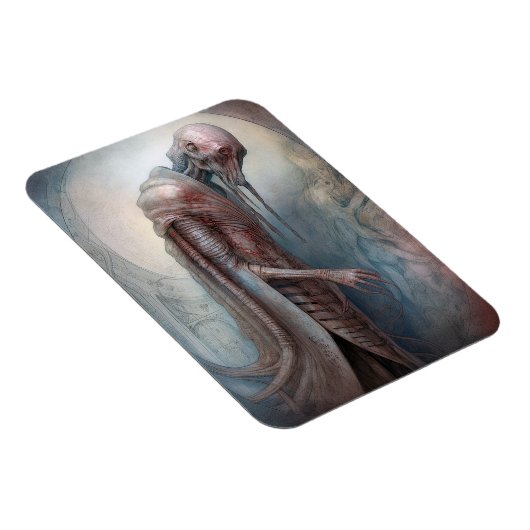 Alien Creature Science Fotion Magneet (Rechterzijde)