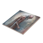 Alien Creature Science Fotion Tegeltje (Zijkant)